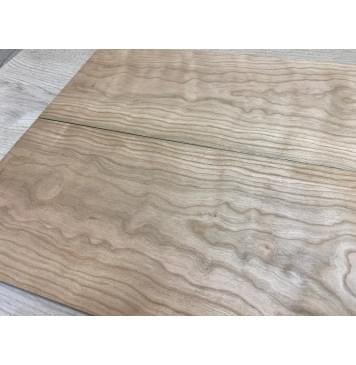 Вишня Американская Волнистая заготовка на топ Тангент ААА Волна АА 7.5х156х460 мм - 2 шт (книжкой)-5