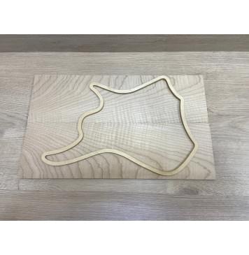 Клён Белый Явор, Волнистый заготовка на топ для Тревел гитары Смешанный ААА Волна ААА 8.5х135х450 мм - 2 шт (книжкой)-7