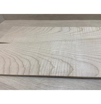 Клён Белый Явор, Волнистый заготовка на топ для Тревел гитары Смешанный ААА Волна ААА 8.5х135х450 мм - 2 шт (книжкой)-1