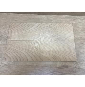 Клён Белый Явор, Волнистый заготовка на топ для Тревел гитары Смешанный ААА Волна АА 7.8х134-138х450 мм - 2 шт (книжкой)-0