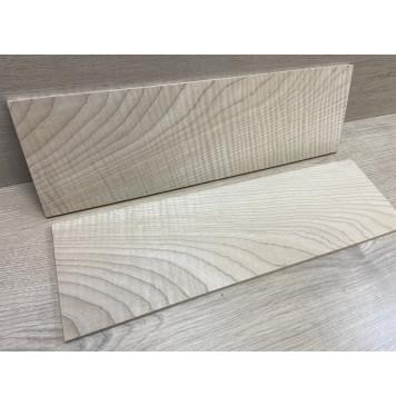 Клён Белый Явор, Волнистый заготовка на топ для Тревел гитары Смешанный ААА Волна АА 7.8х134-138х450 мм - 2 шт (книжкой)-3