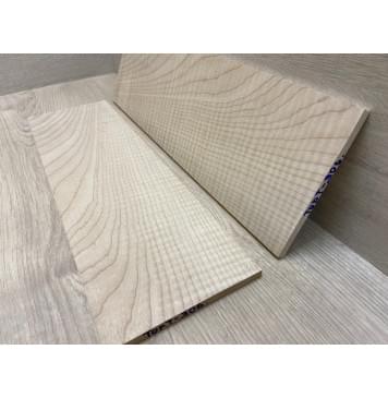 Клён Белый Явор, Волнистый заготовка на топ для Тревел гитары Смешанный ААА Волна АА 7.8х134-138х450 мм - 2 шт (книжкой)-2