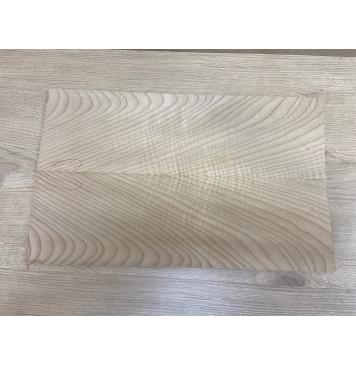 Клён Белый Явор, Волнистый заготовка на топ для Тревел гитары Смешанный ААА Волна АА 8.2х137-142х450 мм - 2 шт (книжкой)-0