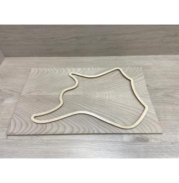 Клён Белый Явор, Волнистый заготовка на топ для Тревел гитары Смешанный ААА Волна АА 8.2х137-142х450 мм - 2 шт (книжкой)-7