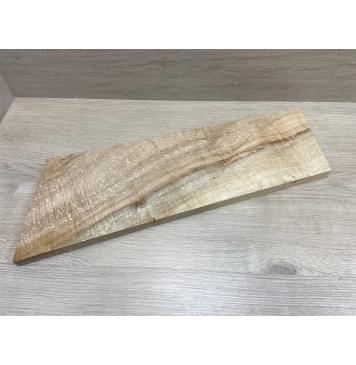 Клён Американский Spalted заготовка на топ Смешанный АА 21х162-182х515-540 мм (1 шт под распил) Уценка-гнилостные поражения древесины,под стабилизацию или работу с порозаполнителями-1