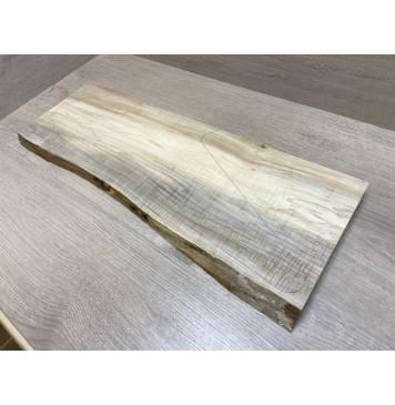 Клён Американский Волнистый заготовка на топ Смешанный ААА Волна ААА 21х197-210х595 мм (1шт под распил)-1