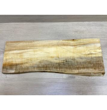 Клён Американский Волнистый заготовка на топ Смешанный ААА Волна ААА 21х197-210х595 мм (1шт под распил)-0