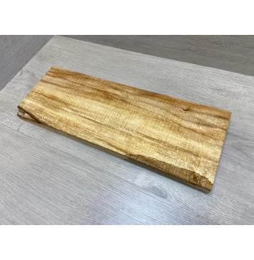 Клён Американский Spalted Волнистый заготовка на топ Смешанный АА Волна АА 33х182х500 мм (1 шт под распил) Уценка-гнилостные поражения древесины,под стабилизацию или работу с порозаполнителями-6