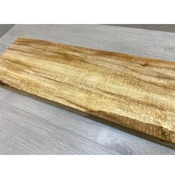 Клён Американский Spalted Волнистый заготовка на топ Смешанный АА Волна АА 33х182х500 мм (1 шт под распил) Уценка-гнилостные поражения древесины,под стабилизацию или работу с порозаполнителями-0