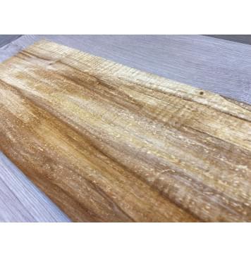 Клён Американский Spalted Волнистый заготовка на топ Смешанный АА Волна АА 33х182х500 мм (1 шт под распил) Уценка-гнилостные поражения древесины,под стабилизацию или работу с порозаполнителями-2