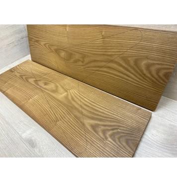 Ясень Печёный 180гр заготовка на топ Тангент АА 16х222х700 мм - 2 шт (книжкой)-5