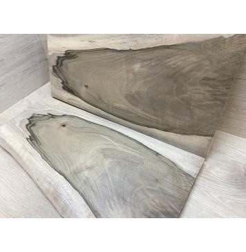 Орех Грецкий заготовка на топ Тангент АА 25х26.5-32.5х650-660 мм - 2 шт. (книжкой)-7