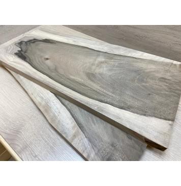 Орех Грецкий заготовка на топ Тангент АА 25х26.5-32.5х650-660 мм - 2 шт. (книжкой)-8