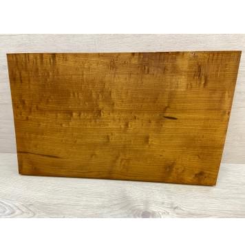 Клён Облачко Печеный 180гр заготовка на топ Радиал А Волна А 25х340х555 мм - (Массив)-7