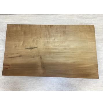 Клён Облачко Печеный 180гр заготовка на топ Смешанный А Волна А 26х343х580 мм - (Массив)-0