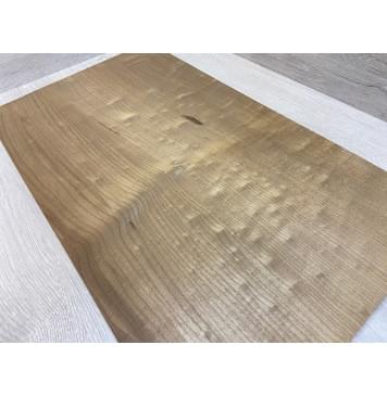 Клён Облачко Печеный 180гр заготовка на топ Смешанный АА Волна А 17х340х580 мм - (Массив)-9