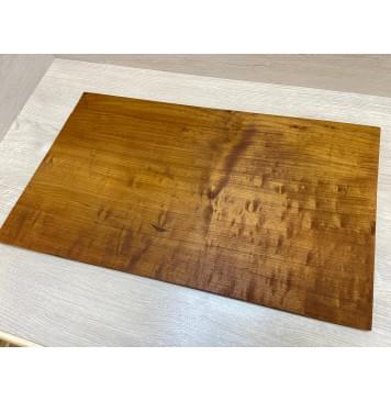 Клён Облачко Печеный 180гр заготовка на топ Смешанный АА Волна А 17х340х580 мм - (Массив)-4