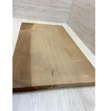 Клён Облачко Печеный 180гр заготовка на топ Смешанный А Волна А 24х343х570 мм - (Массив)-10