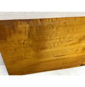 Клён Облачко Печеный 180гр заготовка на топ Смешанный АА Волна А 21.5х344х540 мм - (Массив)-4