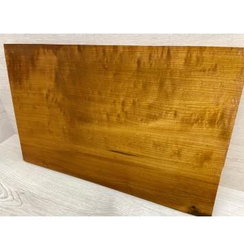 Клён Облачко Печеный 180гр заготовка на топ Смешанный АА Волна А 21.5х344х540 мм - (Массив)-5