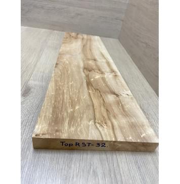 Клён Американский заготовка на топ Смешанный А 30х175-225х610 мм (1 шт под распил) Уценка-гнилостные поражения древесины, под стабилизацию или работу с порозаполнителями-1