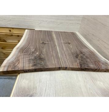 Орех Американский заготовка на топ Смешанный А 25х295х630 мм - 2шт  (книжкой)-1