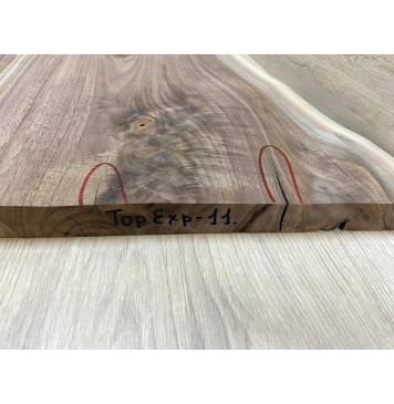 Орех Американский заготовка на топ Смешанный А 25х295х630 мм - 2шт  (книжкой)-2