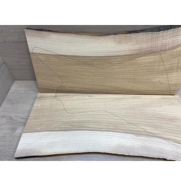 Карагач Волнистый заготовка на топ  Радиал АА Волна АА 17.5х225-270х555-605 мм - 2 шт (книжкой) Карагач Волнистый заготовка на топ  Радиал АА Волна АА 17.5х225-270х555-605 мм - 2 шт (книжкой)-2