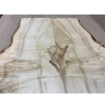 Клён Американский Каповый заготовка на топ Смешанный АА 16х150-225х580 мм 2 шт (книжкой)-5