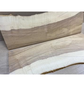 Карагач Волнистый заготовка на топ Радиал АА Волна АА 12х183-250х590 мм - 2 шт (книжкой) Карагач Волнистый заготовка на топ Радиал АА Волна АА 12х183-250х590 мм - 2 шт (книжкой)-4