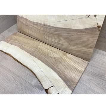 Карагач Волнистый заготовка на топ Радиал АА Волна АА 12х183-250х590 мм - 2 шт (книжкой) Карагач Волнистый заготовка на топ Радиал АА Волна АА 12х183-250х590 мм - 2 шт (книжкой)-5