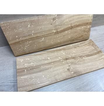 Клён Американский Spalted заготовка на топ Смешанный АА 16х156-188х460-470 мм (2шт книжкой) Уценка-гнилостные поражения древесины,под стабилизацию или работу с порозаполнителями-2
