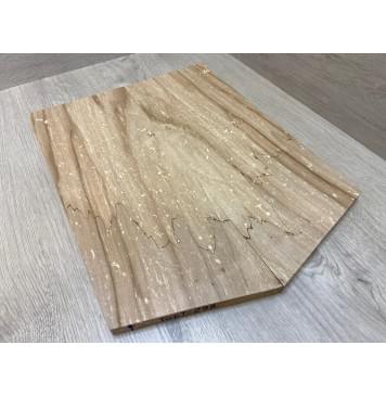Клён Американский Spalted заготовка на топ для Тревел гитары Смешанный АА 18.5х166х380-420 мм (2шт книжкой) Уценка-гнилостные поражения древесины,под стабилизацию или работу с порозаполнителями-3