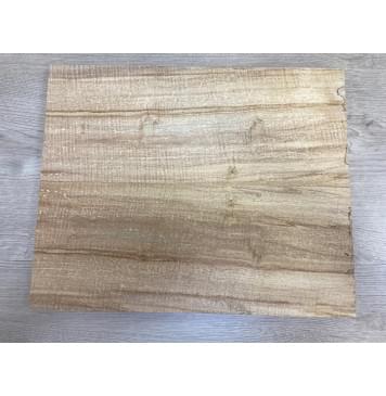 Клён Американский Spalted Волнистый заготовка на топ Смешанный А Волна АА 18х174х433 мм (2шт книжкой) Уценка-гнилостные поражения древесины,под стабилизацию или работу с порозаполнителями-4