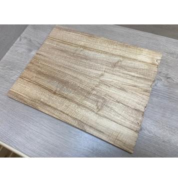 Клён Американский Spalted Волнистый заготовка на топ Смешанный А Волна АА 18х174х433 мм (2шт книжкой) Уценка-гнилостные поражения древесины,под стабилизацию или работу с порозаполнителями-1