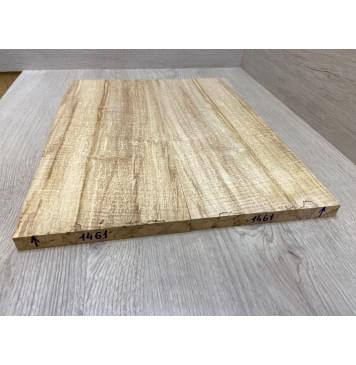 Клён Американский Spalted Волнистый заготовка на топ Смешанный А Волна АА 18х174х433 мм (2шт книжкой) Уценка-гнилостные поражения древесины,под стабилизацию или работу с порозаполнителями-2