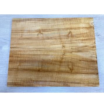 Клён Американский Spalted Волнистый заготовка на топ Смешанный А Волна АА 18х174х433 мм (2шт книжкой) Уценка-гнилостные поражения древесины,под стабилизацию или работу с порозаполнителями-5