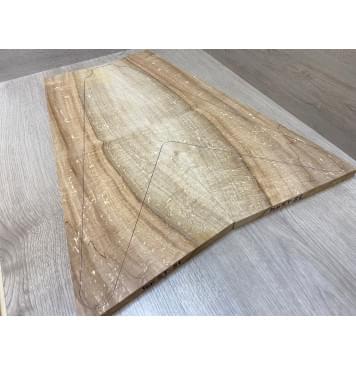 Клён Американский Spalted Волнистый заготовка на топ Смешанный ААА Волна АА 18х145-225х540-570 мм (2шт книжкой) Уценка-гнилостные поражения древесины,под стабилизацию или работу с порозаполнителями-2