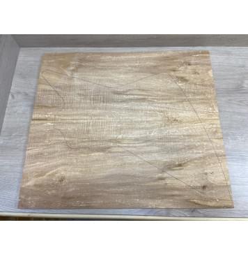 Клён Американский Spalted Волнистый заготовка на топ Смешанный АА Волна АА 15х259-262х595 мм (2шт книжкой) Уценка-гнилостные поражения древесины,под стабилизацию или работу с порозаполнителями-3