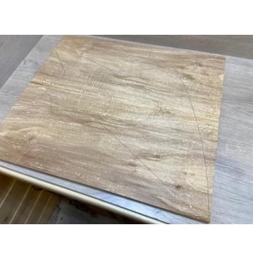 Клён Американский Spalted Волнистый заготовка на топ Смешанный АА Волна АА 15х259-262х595 мм (2шт книжкой) Уценка-гнилостные поражения древесины,под стабилизацию или работу с порозаполнителями-1