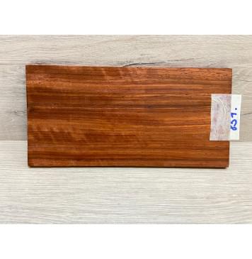 Падук заготовка накладки на головку грифа Радиал АА 6х102х200 мм-0