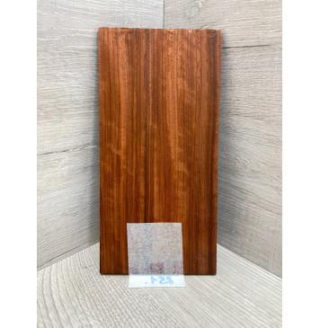 Падук заготовка накладки на головку грифа Радиал АА 6х102х200 мм-2