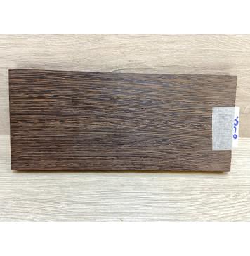 Венге заготовка накладки на головку грифа Радиал АА 11х105х230 мм-1