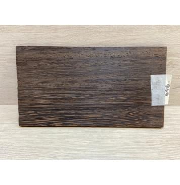 Венге заготовка накладки на головку грифа Радиал АА 5,5х125х220 мм-6