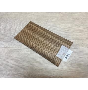 Зебрано заготовка накладки на головку грифа Радиал АА 3х103х190 мм-0