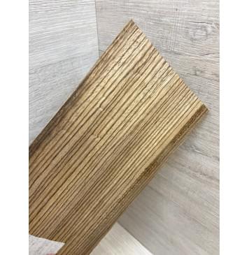 Зебрано заготовка накладки на головку грифа Радиал АА 3х103х190 мм-4