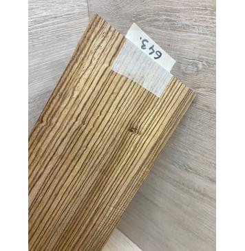 Зебрано заготовка накладки на головку грифа Радиал АА 5х103х190 мм-4