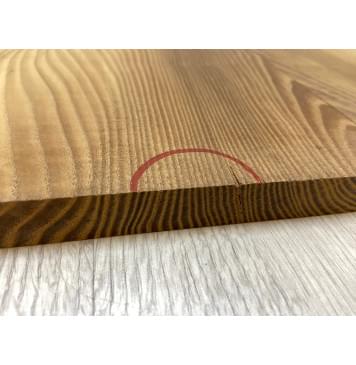 Ясень Печёный 180 гр заготовка на топ Смешанный ААА 22.5х208-225х520 мм (2 шт книжкой)-13