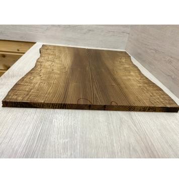 Ясень Печёный 180 гр заготовка на топ Смешанный ААА 22.5х208-225х520 мм (2 шт книжкой)-7