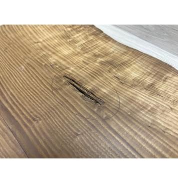 Ясень Печёный 180 гр заготовка на топ Смешанный ААА 22.5х208-225х520 мм (2 шт книжкой)-1